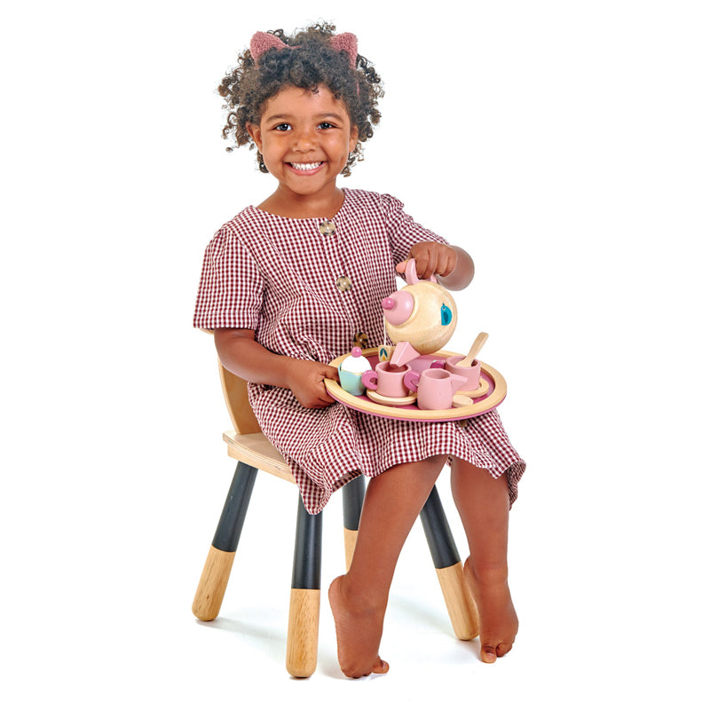 Tender Leaf Toys Birdie Tea Set – Wooden Pretend Play Set