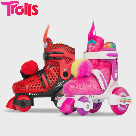 Klip Klop Adjustable Roller Skates – Trolls  – Poppy & Barb