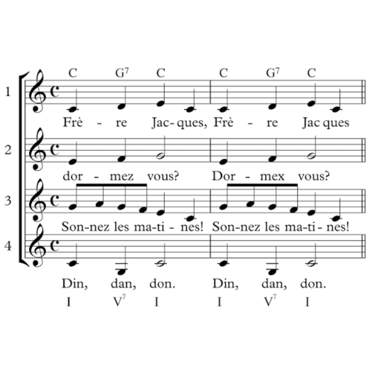 Les Petits Music Book - 15 Children's Songs