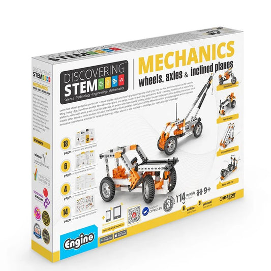 Engino - Discovering STEM - Wheels, Axles & Inclined Planes