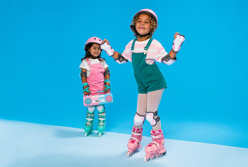 Yvolution Twista Skates – 2-in-1 Adjustable Learner & Inline Skates