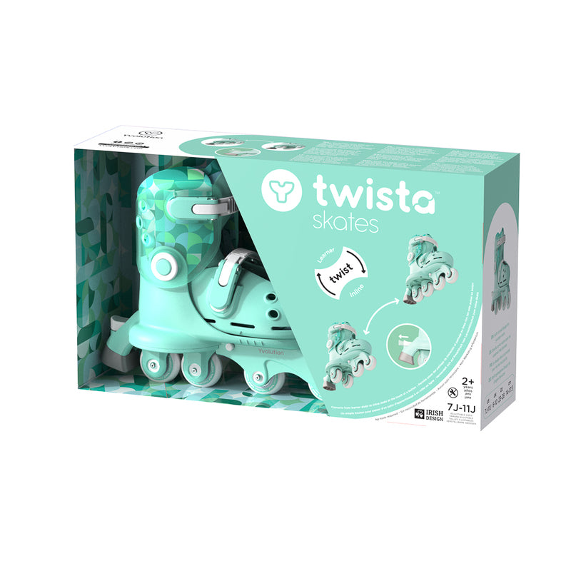 Yvolution Twista Skates – 2-in-1 Adjustable Learner & Inline Skates