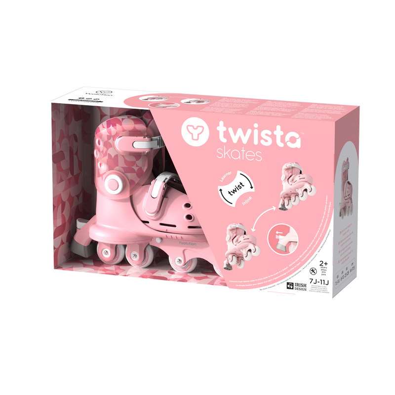 Yvolution Twista Skates – 2-in-1 Adjustable Learner & Inline Skates