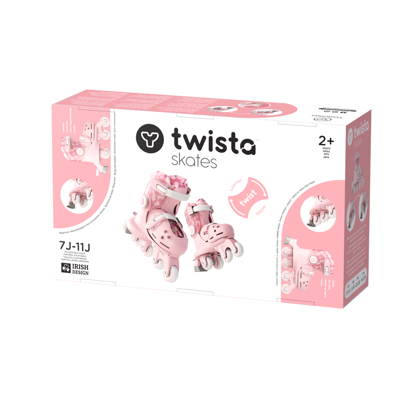 Yvolution Twista Skates – 2-in-1 Adjustable Learner & Inline Skates