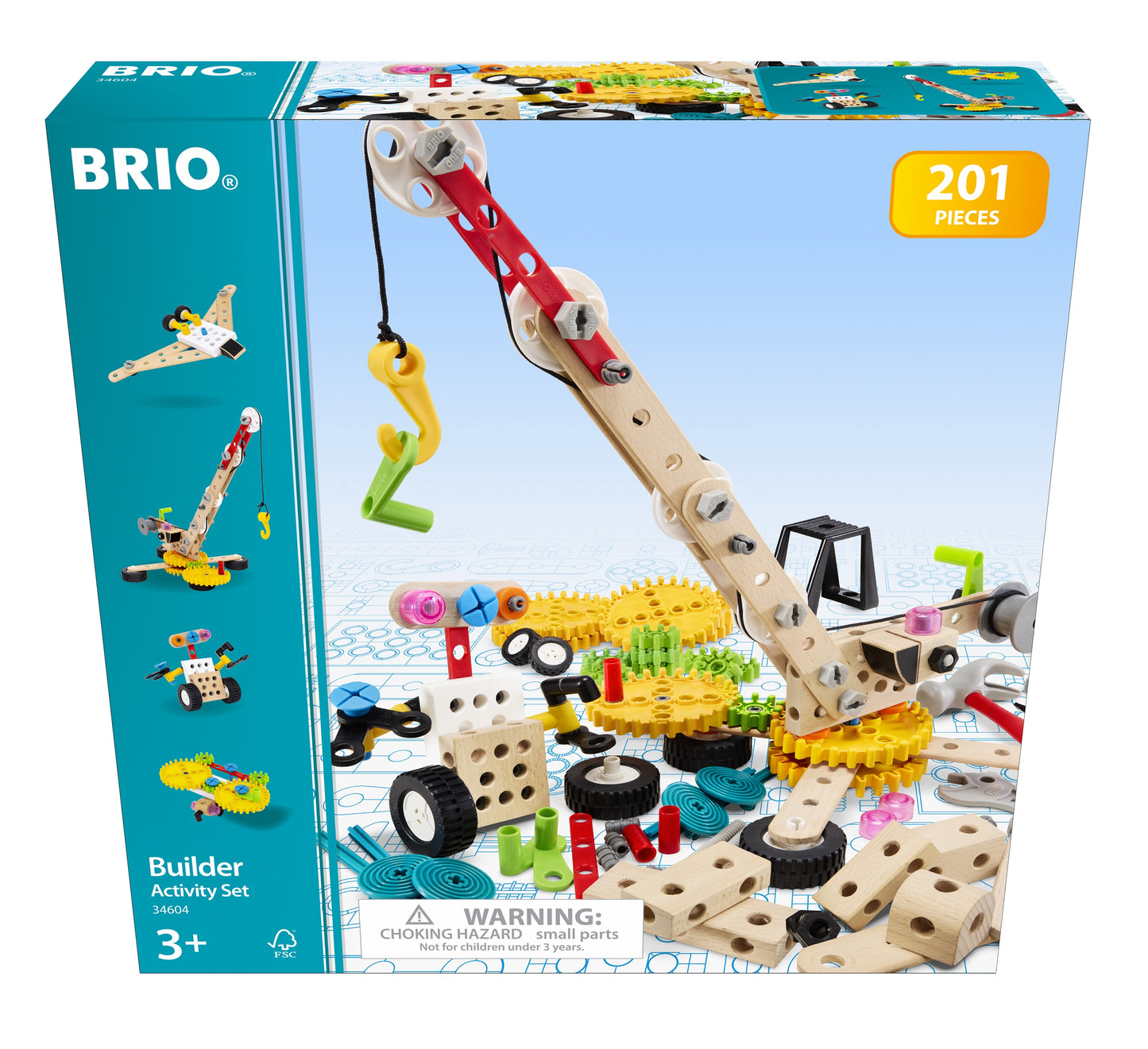 BRIO - Builder Activity Set (201 pieces)
