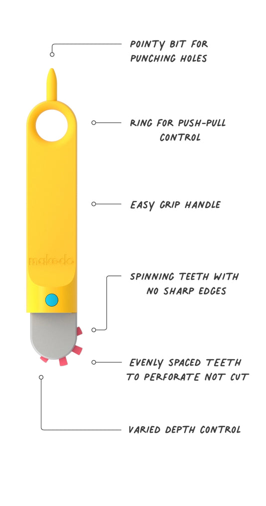 Makedo Cardboard Construction Tool - Fold-Roller