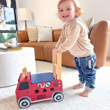 Walk and Ride Fire Engine and Block Sorter