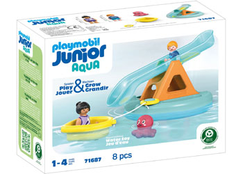 Playmobil - Junior AQUA: Water Seesaw - Boat – product view 2