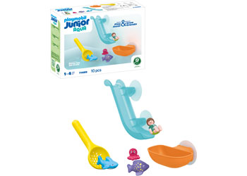 Playmobil - JUNIOR AQUA: Water Slide-Sea Animal – product view 3