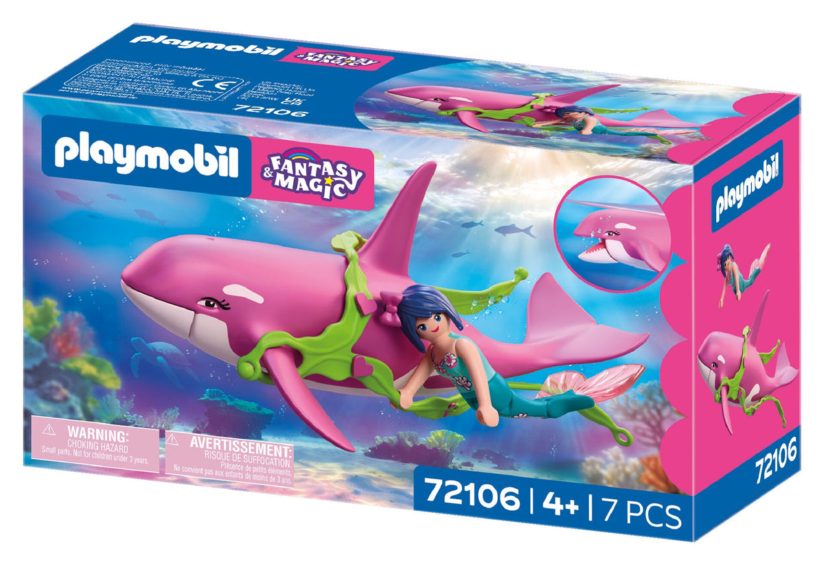 Playmobil - Orca with Mermaid – product view 1