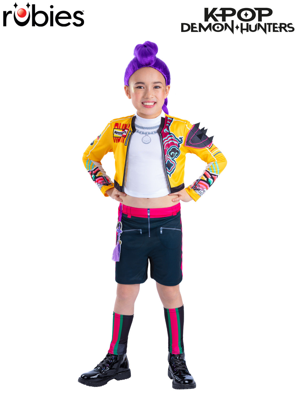 K-Pop Demon Hunters Rumi Core Costume – Child – original Rubie’s supplier image