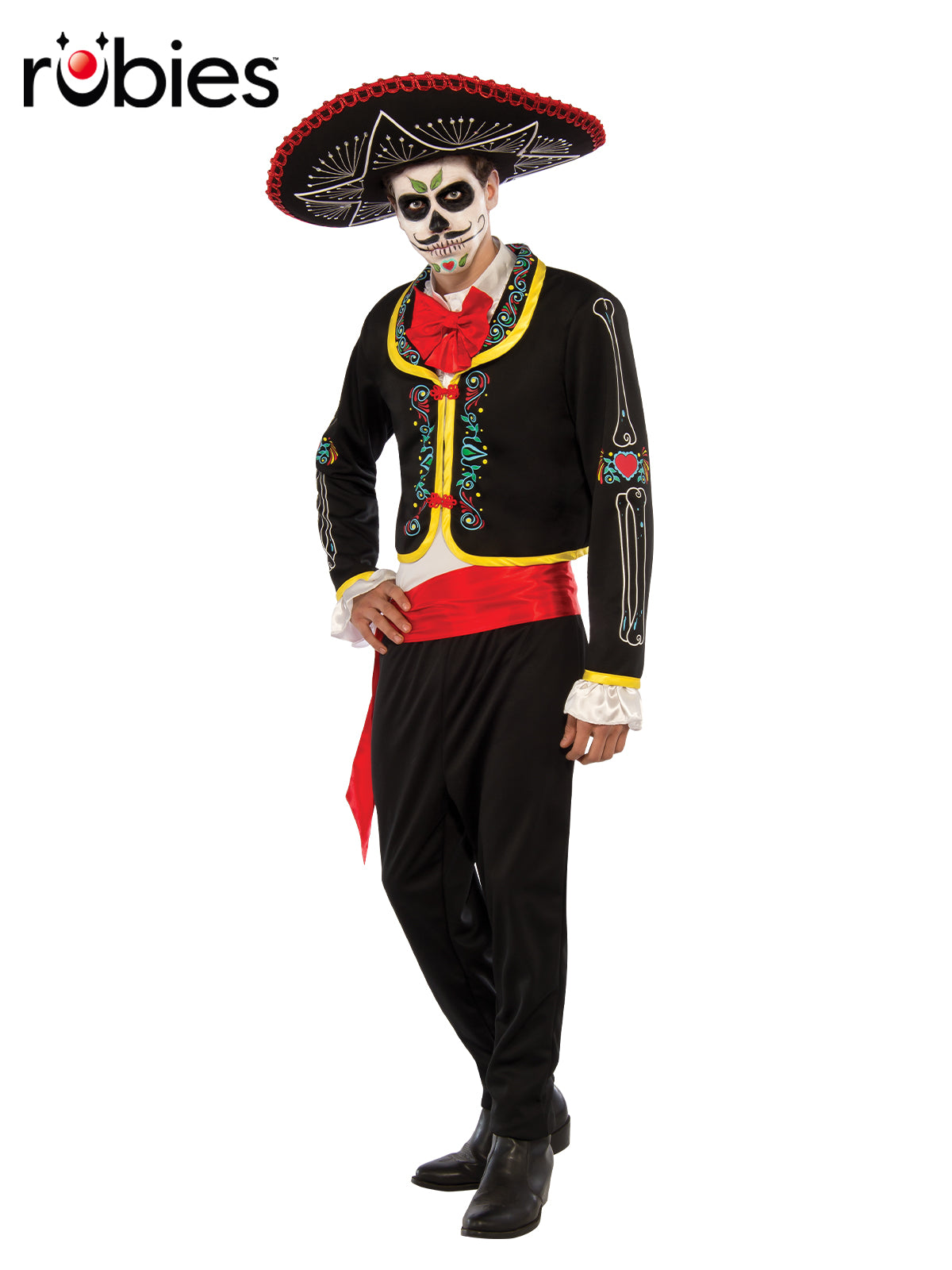 Day of the Dead Señor Costume – Adult – original Rubie’s supplier image