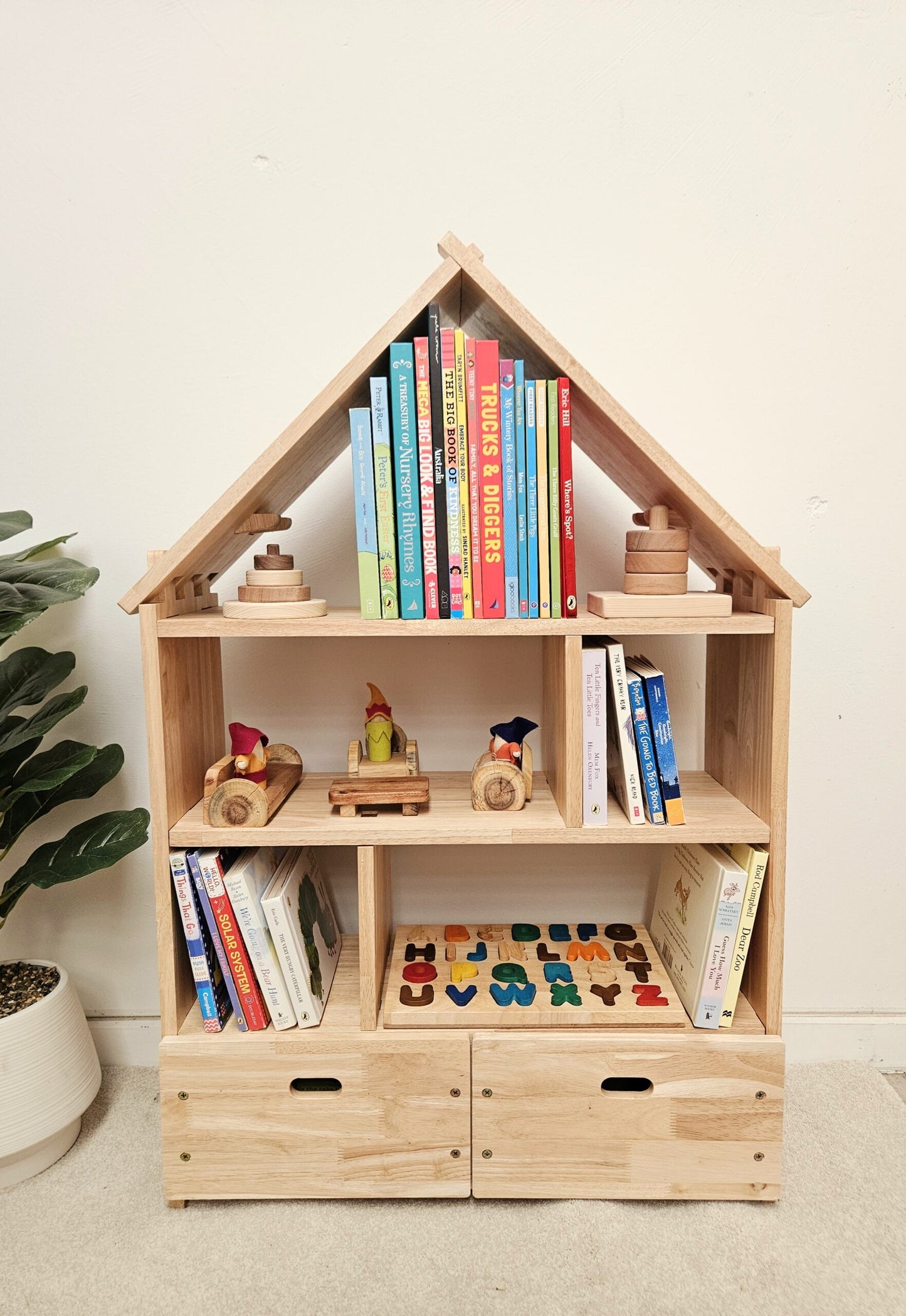 Wonder House Bookshelf