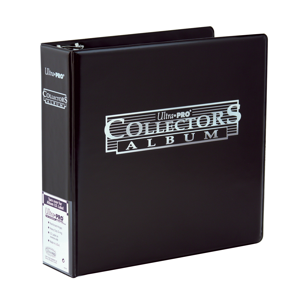 Ultra Pro Black 3-Inch D-Ring Collector Album