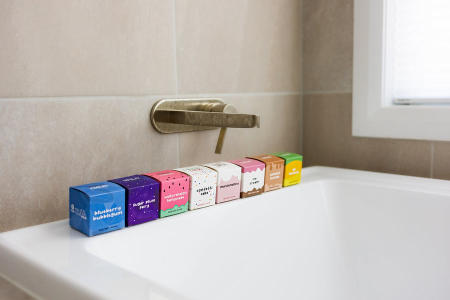Cube Bath Bomb | Caramel Sundae