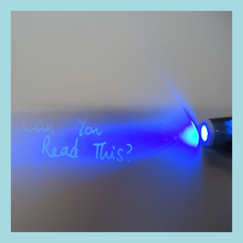 Invisible Ink Spy Pen