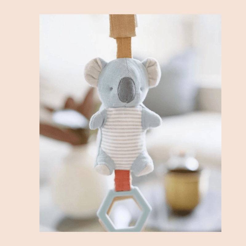 Ritzy Jingle Attachable Travel Toy | Koala