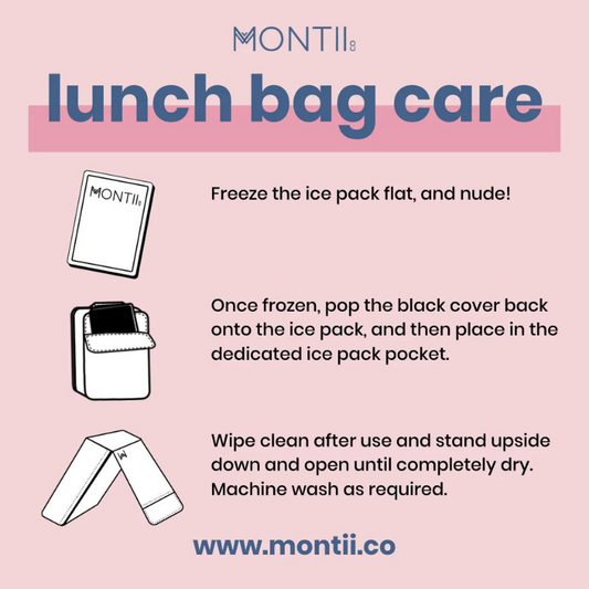 MontiiCo Insulated Lunch Bag | Medium