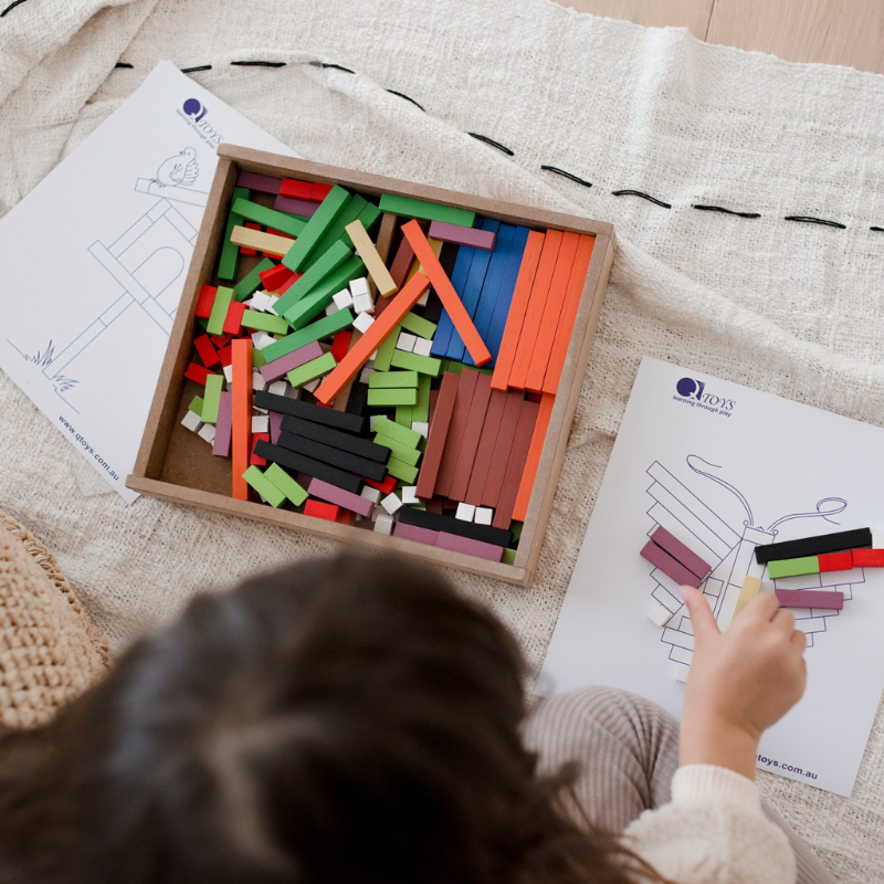 Cuisenaire Learning Rods