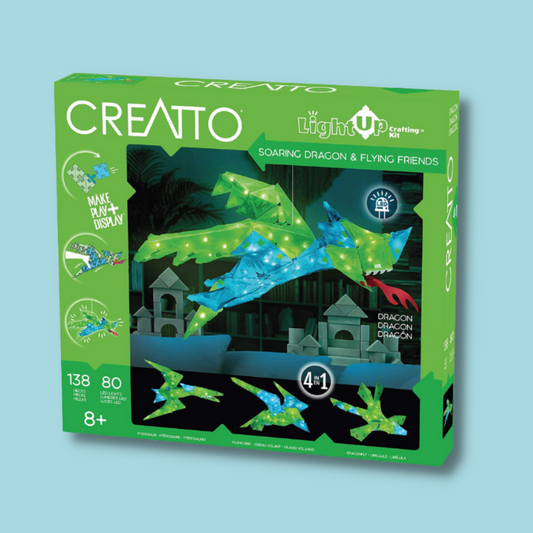 Creatto 3D Light-Up Puzzle | Dragon & Flying Friends