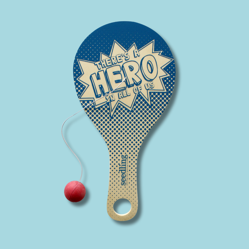 Superhero Paddle Ball