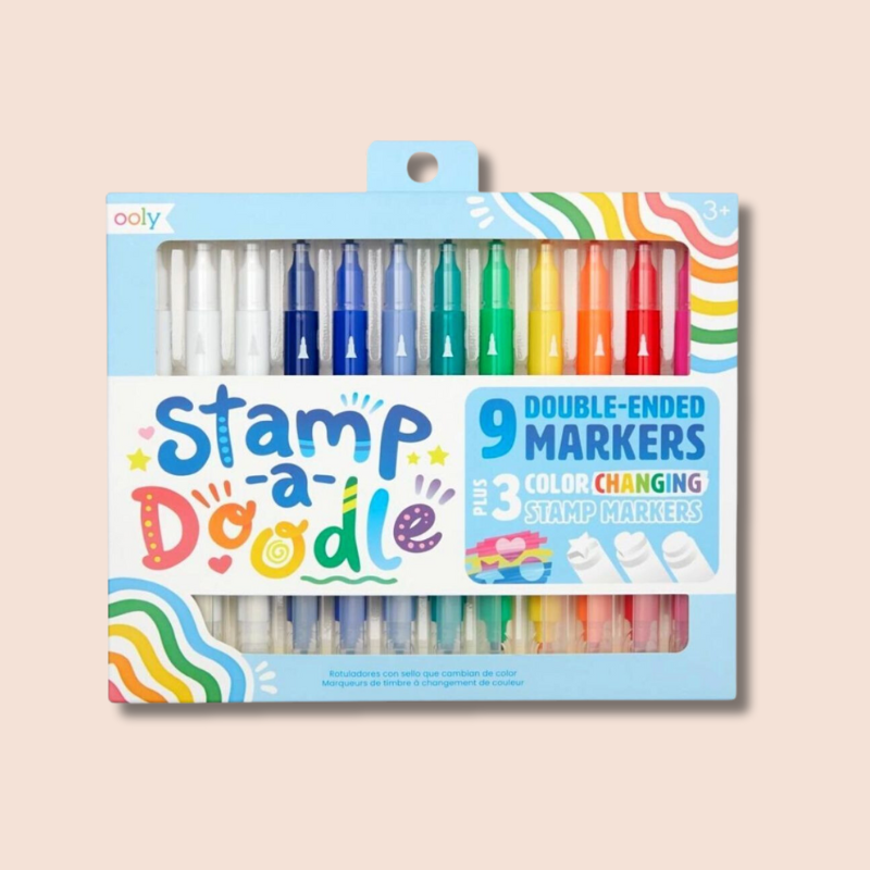 Stamp-A-Doodle Double-Ended Markers by Ooly