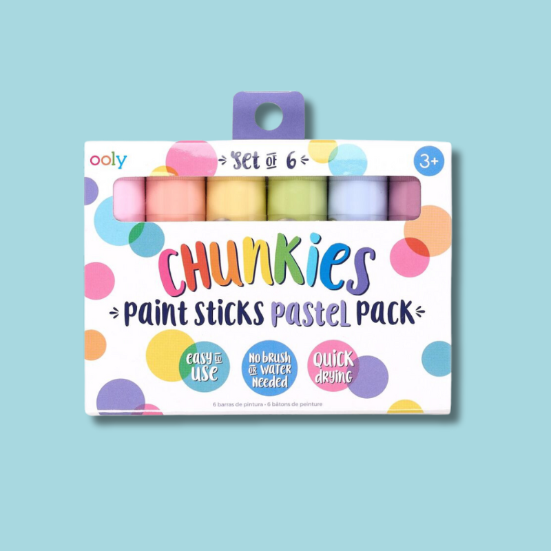 Chunkies Paint Sticks | Pastel (6 Pack)