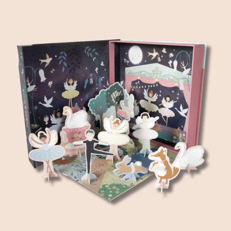Pop Out Playscene & Puzzle | Enchanted
