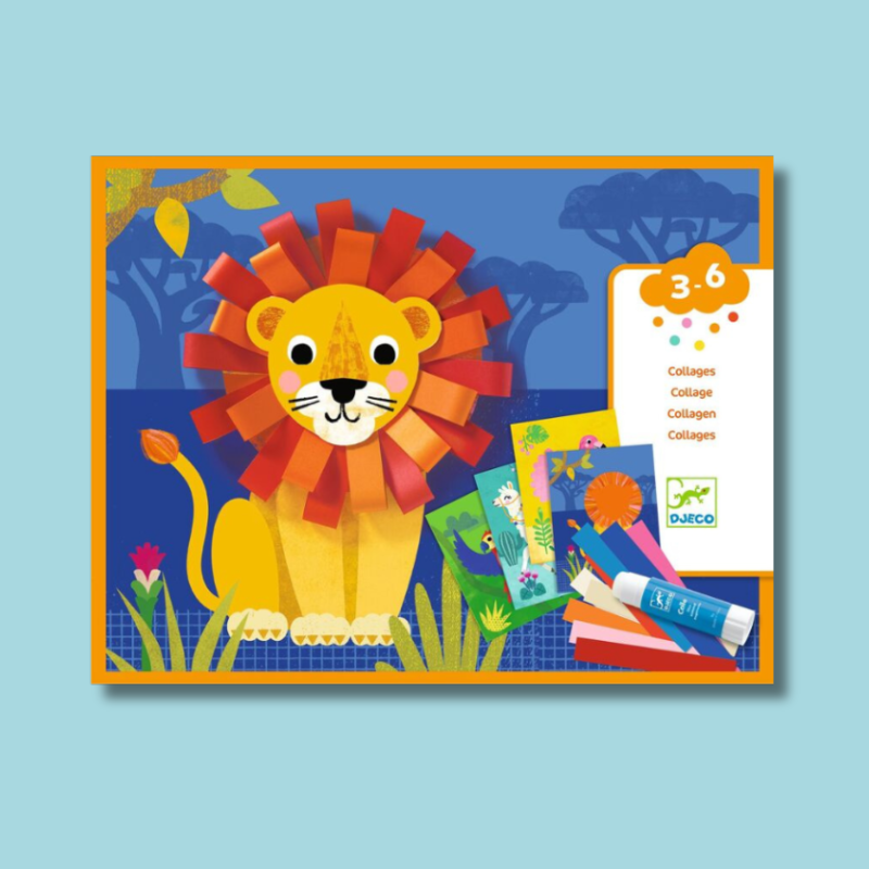 Small Loops Collage Kit