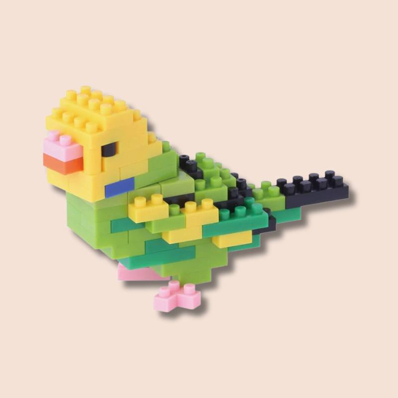 nanoblock Green Budgerigar