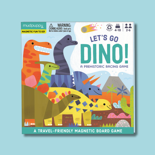 Lets Go Dinosaur | Magnetic Board Game (4-7 Years)