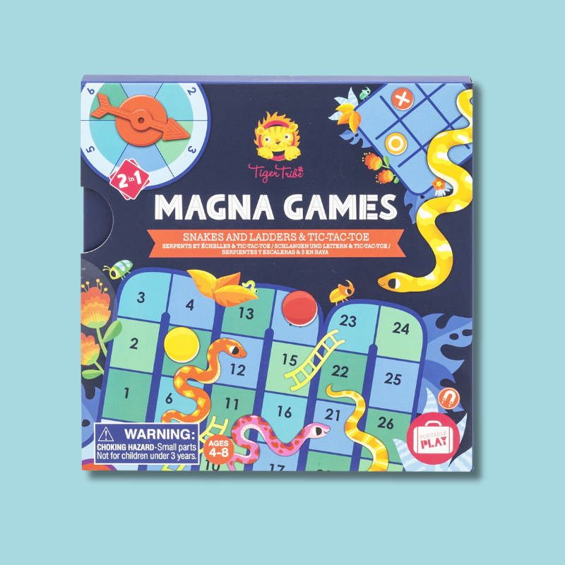 Snakes & Ladders + Tic, Tac, Toe (4-6 Years)