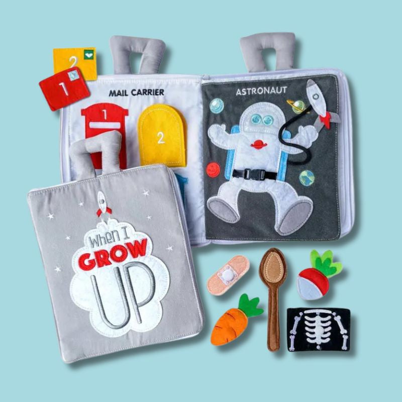 Fabric Activity Book | When I Grow Up