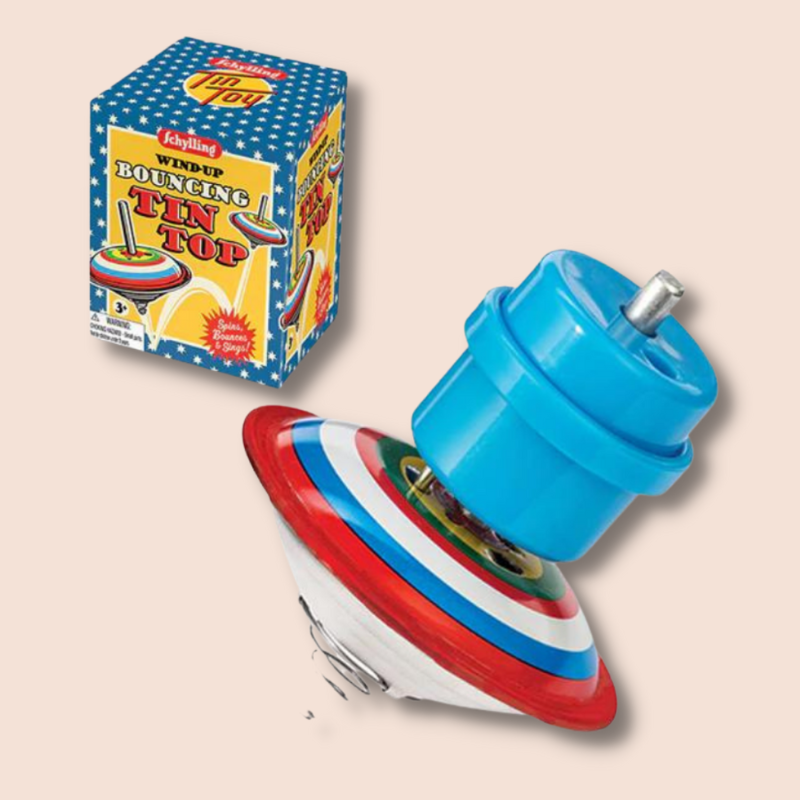 Bouncing Tin Top