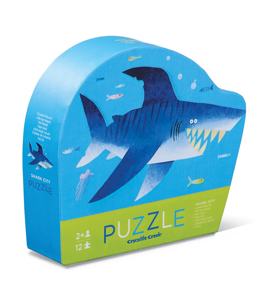 Mini Puzzle | Shark City (12 Pieces)
