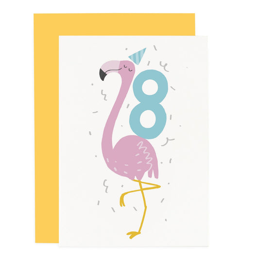 8 Year Old Party Animal Card