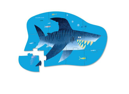Mini Puzzle | Shark City (12 Pieces)
