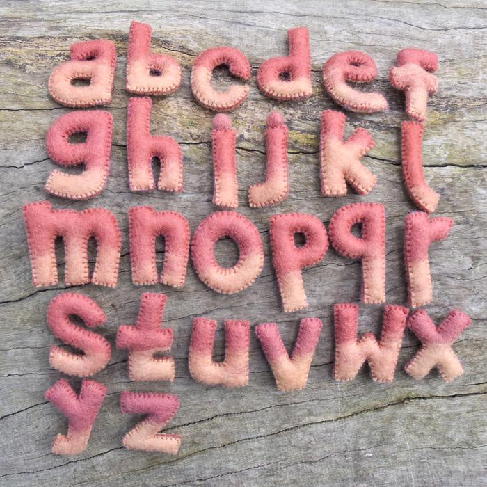 Alphabet  Letters - Lowercase (Felt)