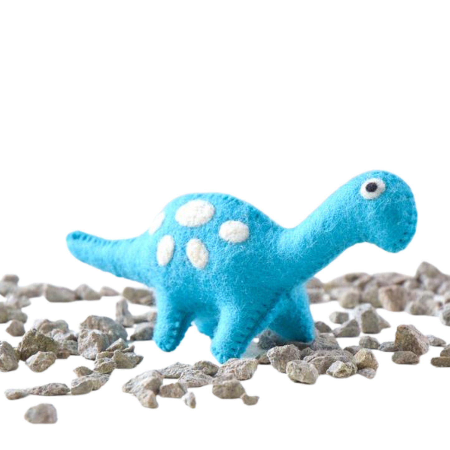 Blue Spot Felt Dinosaur