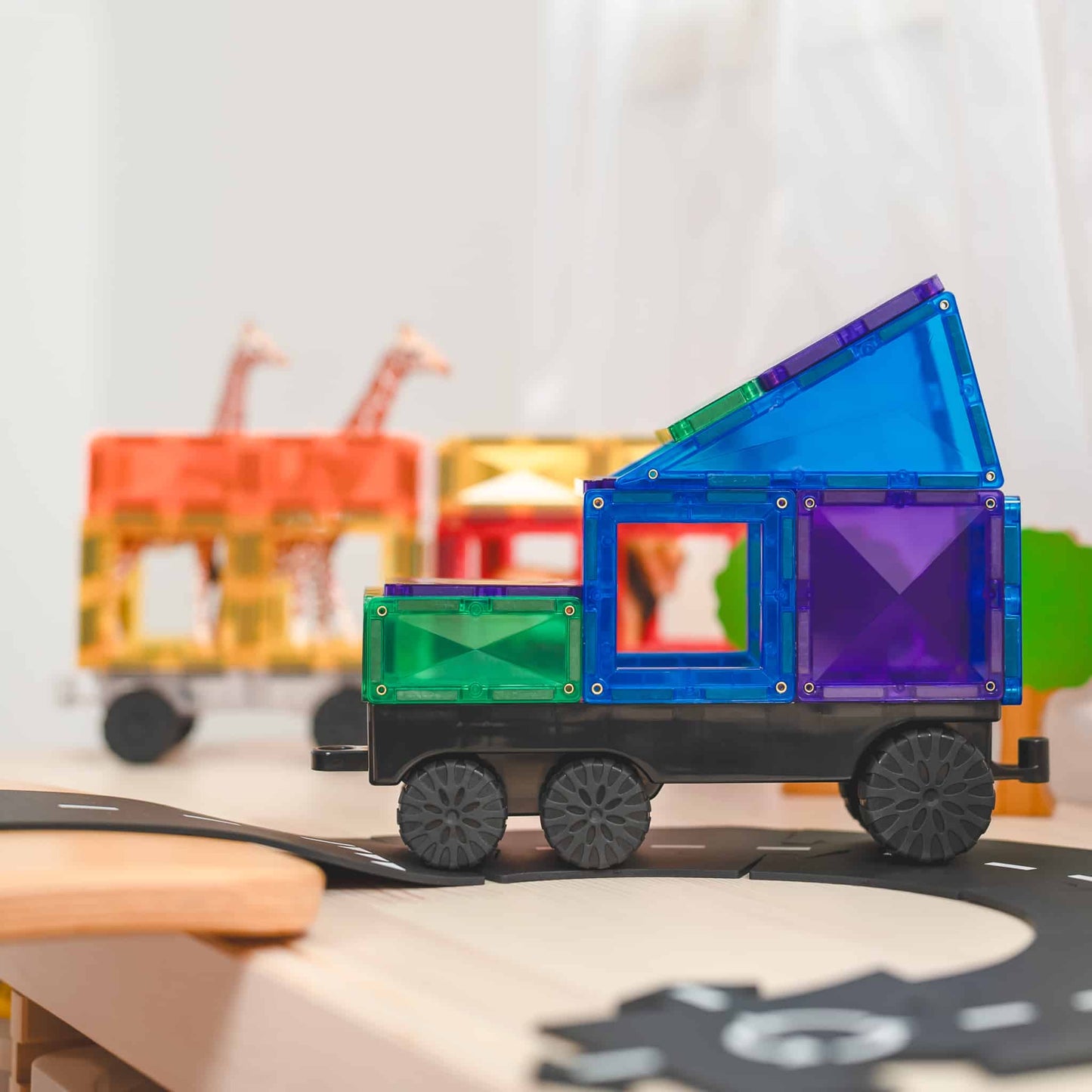 Connetix Rainbow Transport Pack (50 Piece)