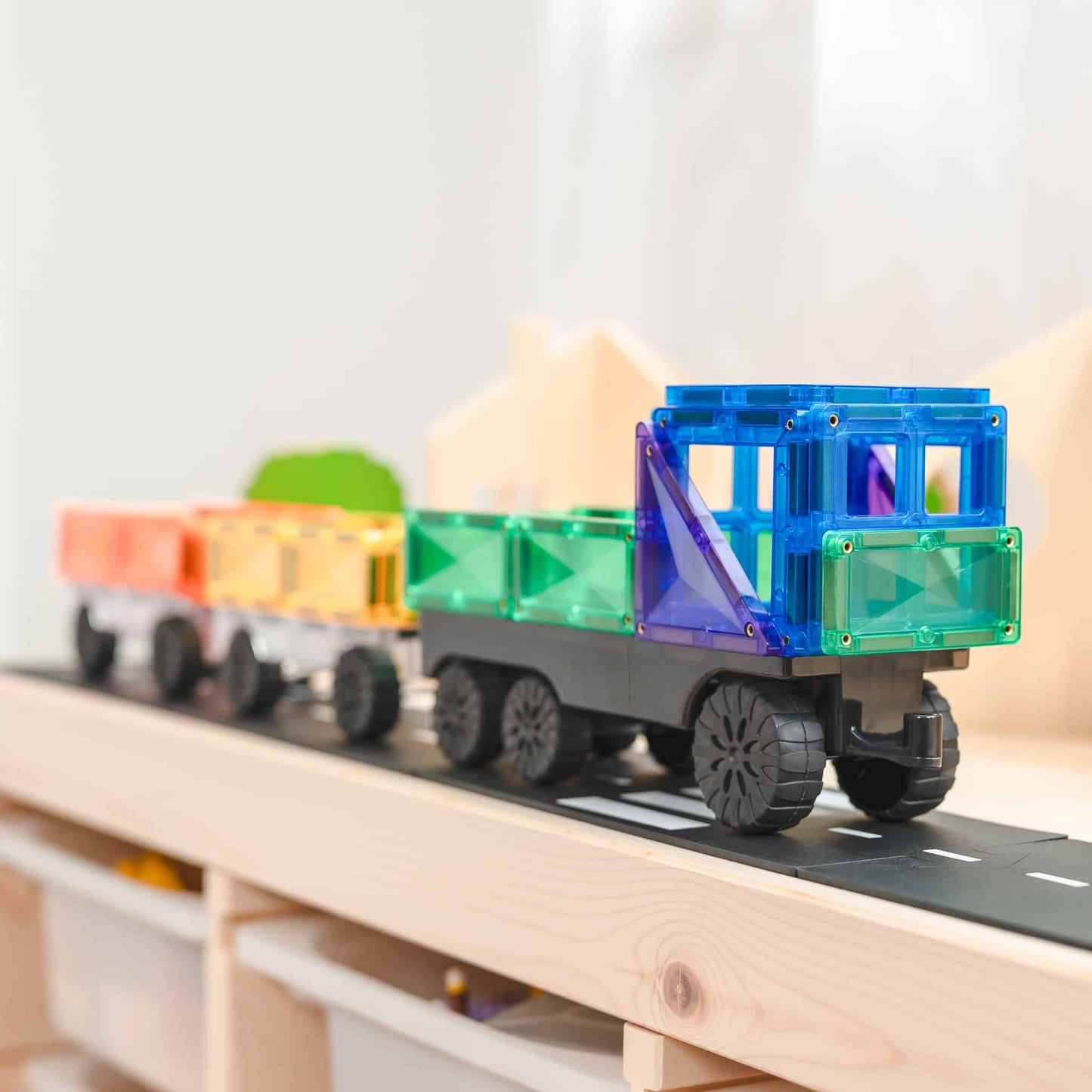 Connetix Rainbow Transport Pack (50 Piece)