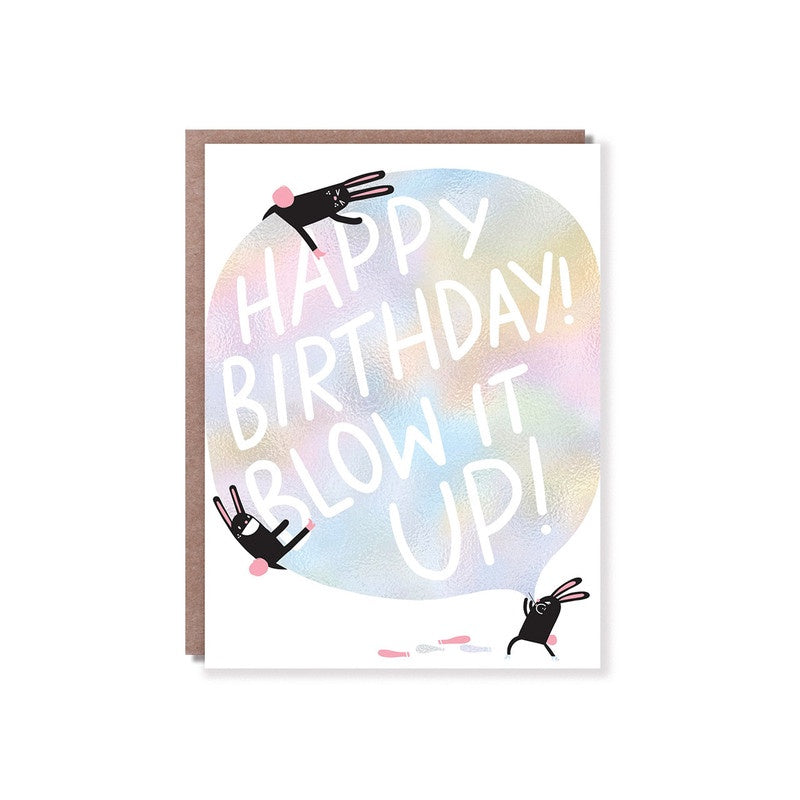 Blow It Up Card