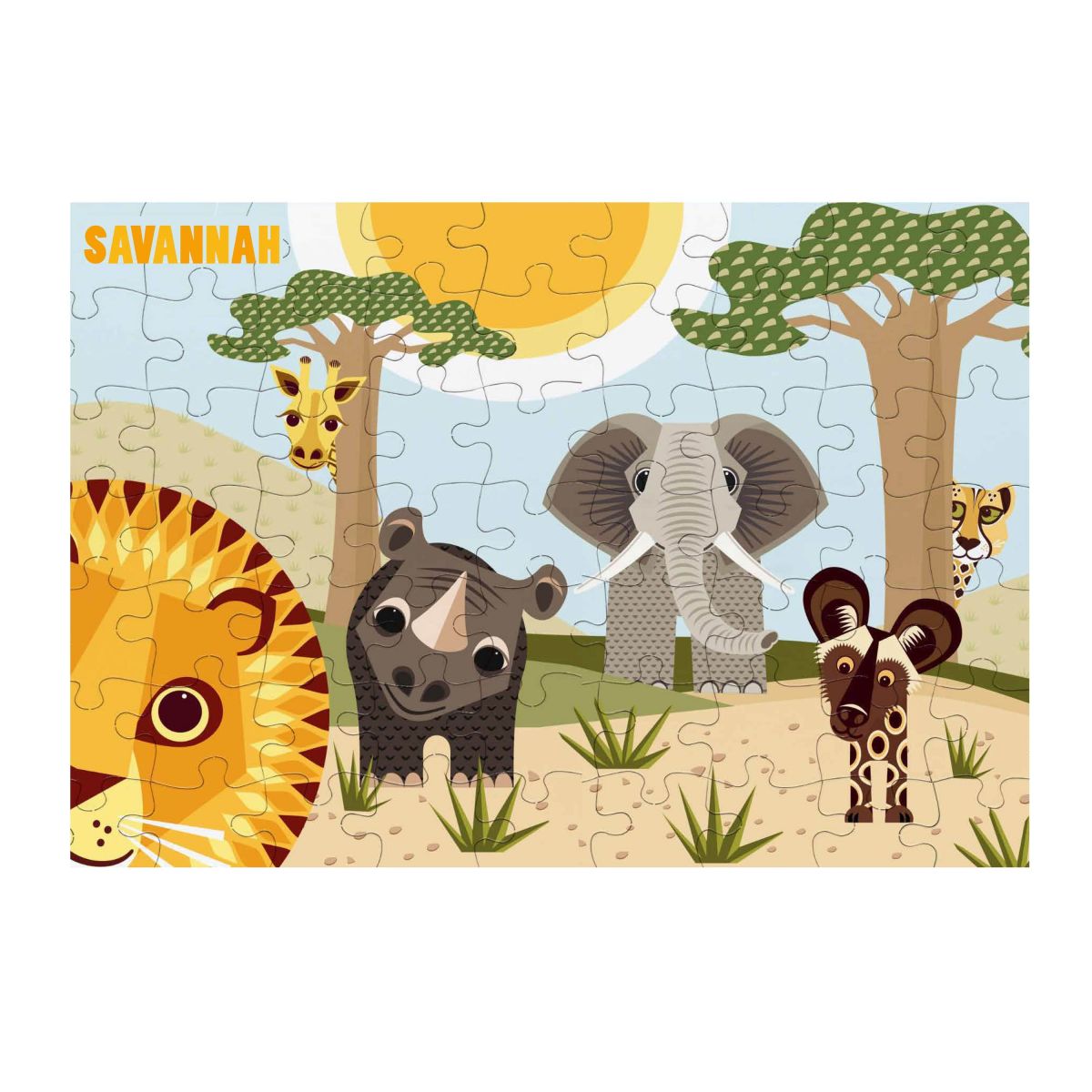 Savannah Puzzle (70 Pieces)