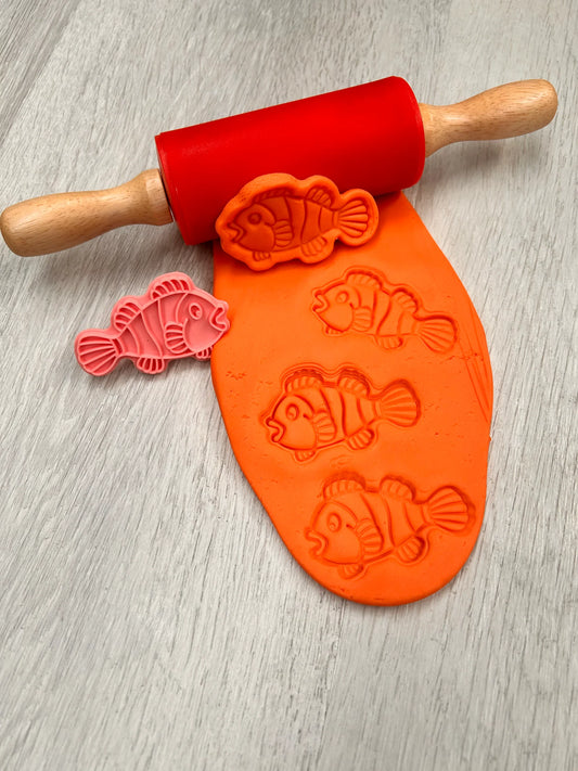 Sunset Orange Playdough