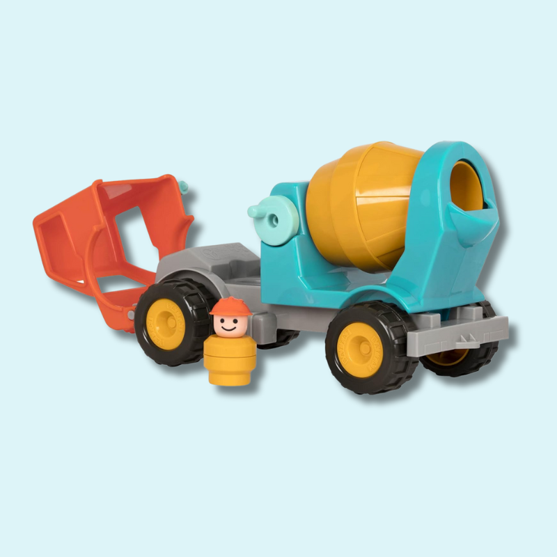 Cement Mixer with Driver