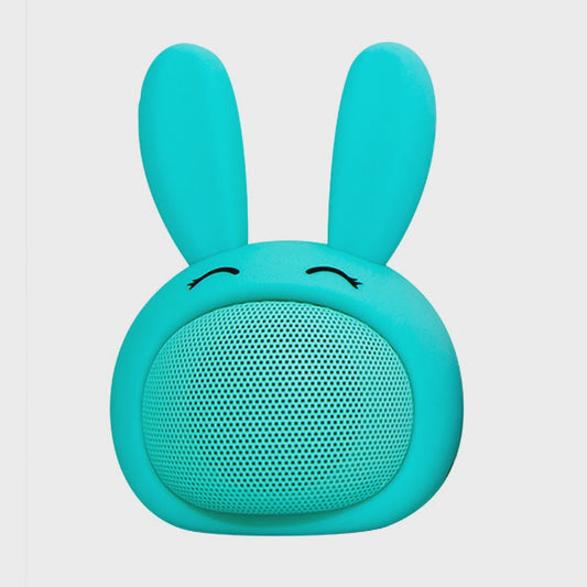 Harper Bee Bluetooth Speakers - Rabbit (Aqua)