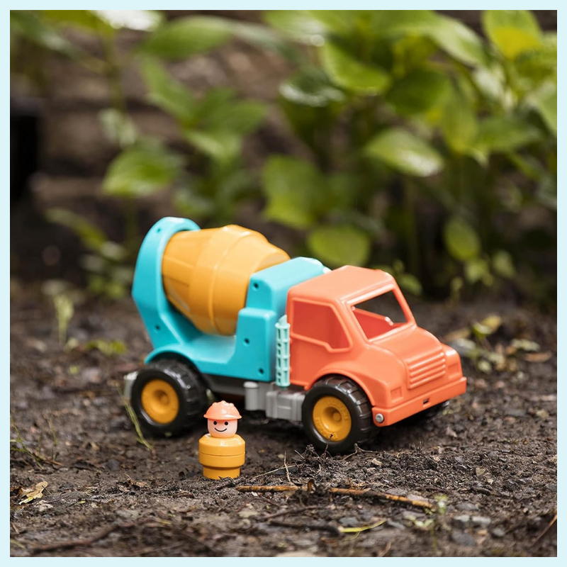 Cement Mixer with Driver