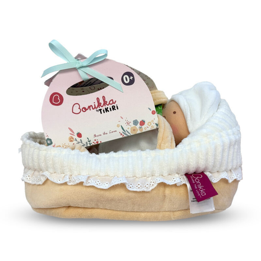 Grace Baby Doll in Carry Cot with Accessories