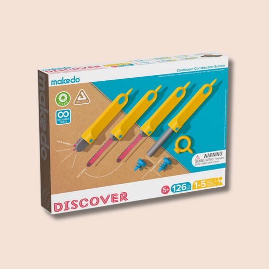 Makedo Cardboard Construction Kit | Discover Edition