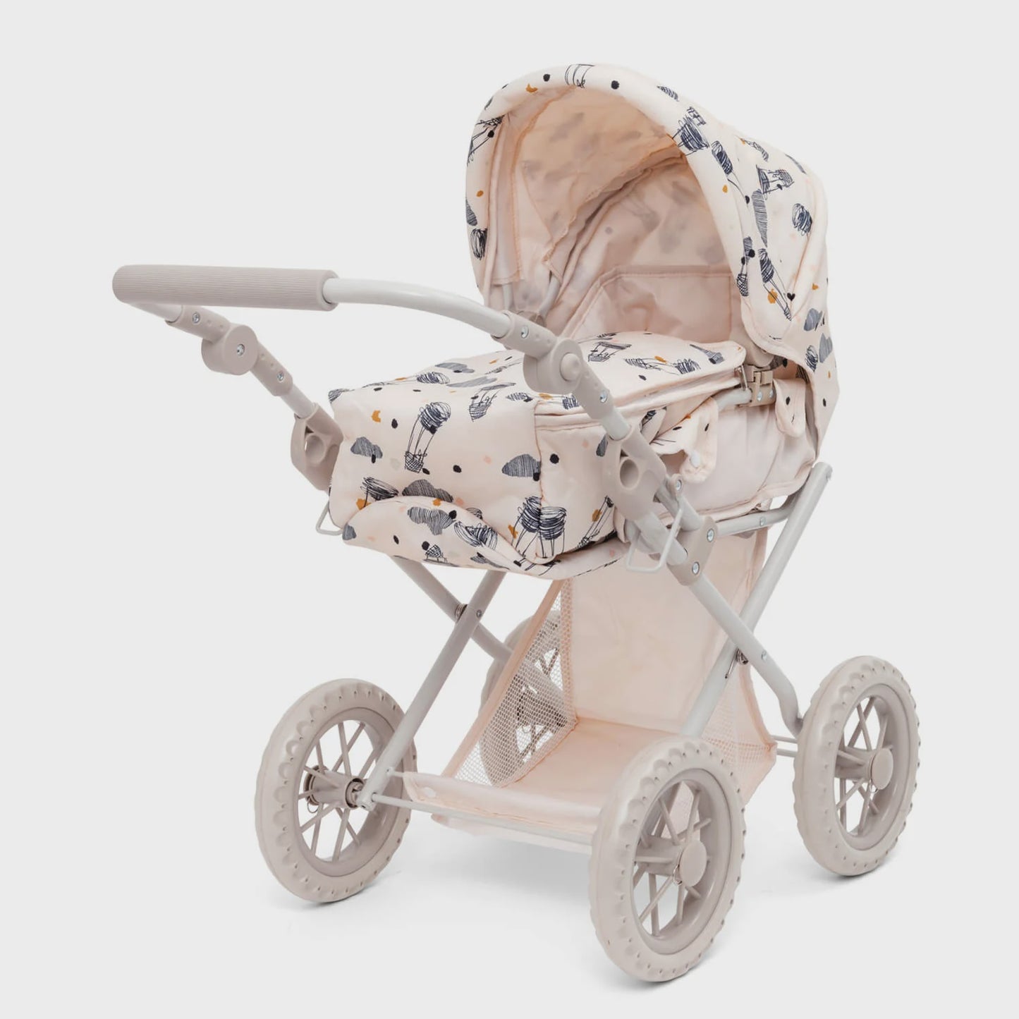 Skrallan Doll's Pram with Bassinet